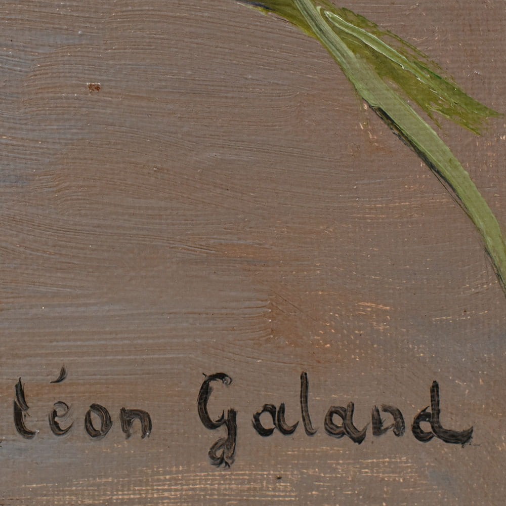 QF768 1a antique oil floral painting flower still life carnations.jpg